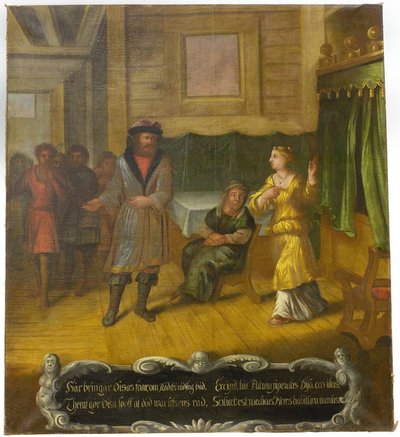 Disasagan "Hier bringt Disas Vater [...]" door David Klöcker Ehrenstrahl