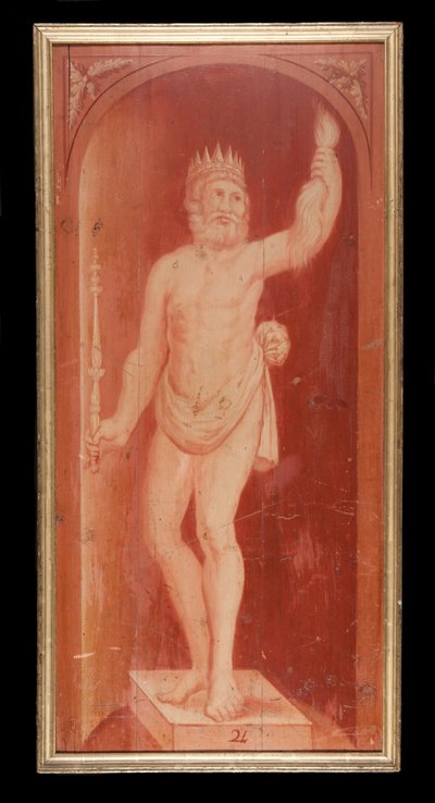 Jupiter mit Szepter door David Klöcker Ehrenstrahl