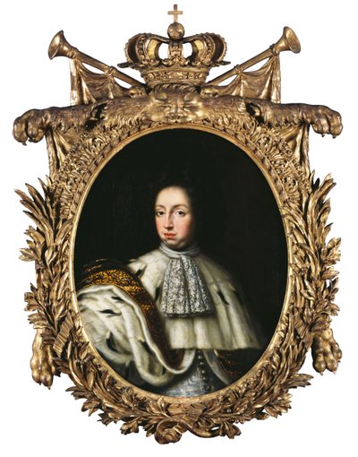 Koning Karel XI van Zweden door David Klöcker Ehrenstrahl