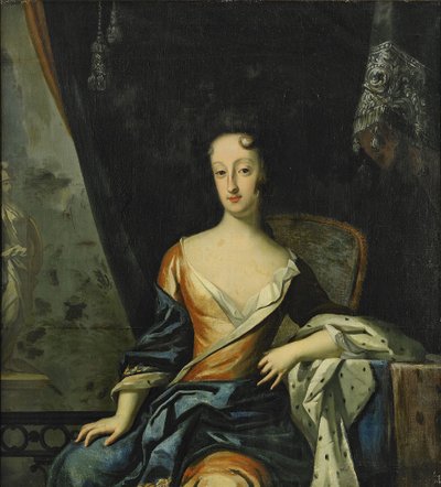 Portret van Ulrika Eleonora 1688-1741, Koningin van Zweden door David Krafft von