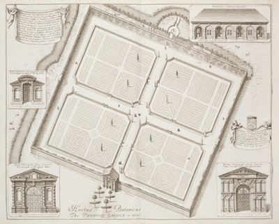 Hortus Botanicus, De Physick Garden, Oxon, uit 