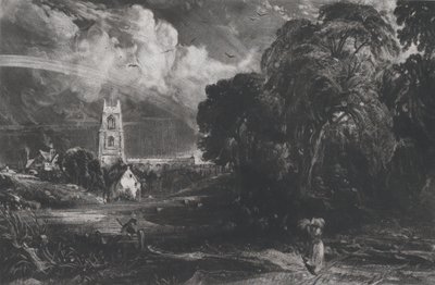 Stoke-by-Neyland, 1830 door David Lucas