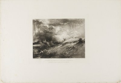 Zomermiddag, na een Regenbui door David Lucas