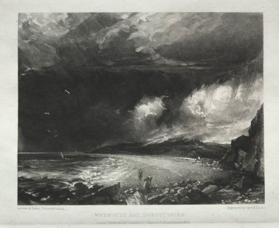 Verschillende onderwerpen van landschap, kenmerkend voor Engels landschap...Weymouth Bay, Dorset door David Lucas