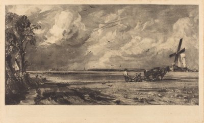 Lente door David Lucas after John Constable