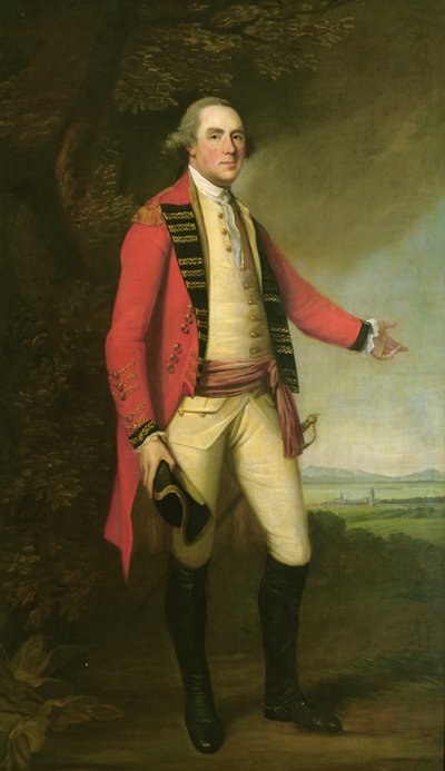 Generaal de Hon. Thomas Gage, ca. 1775 door David Martin