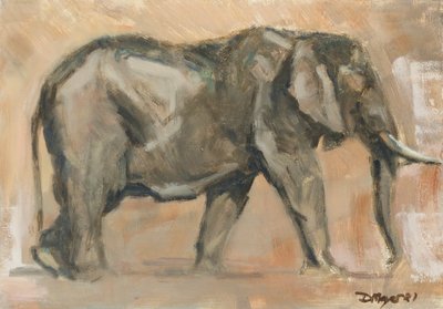 Stierolifant, 2019 door David Mayer