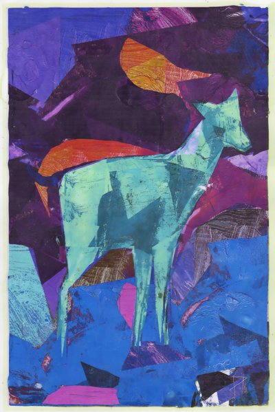 Blauw Hert, 2017 door David McConochie