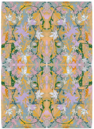 Botanische Collage #4, 2017 door David McConochie