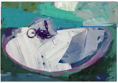 Granieten Ochtend, 2018 door David McConochie