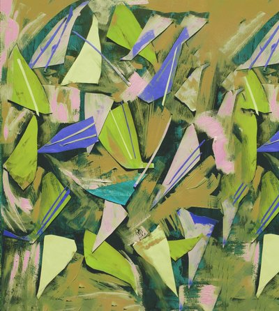 Grondmonster in Groen, 2017 door David McConochie