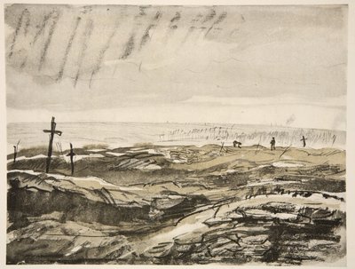 Aan de Somme: in het oude Niemandsland, illustratie uit 