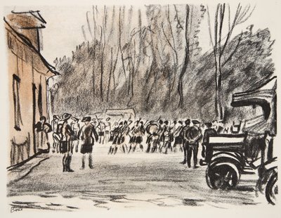 Schotse Pijpers, illustratie uit 