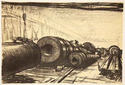 Enkele grote kanonnen, illustratie uit 
