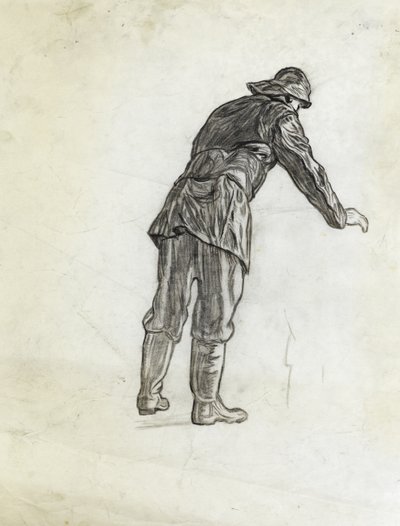 Studie voor Wintermijnen leggen bij IJsland door David Muirhead Bone