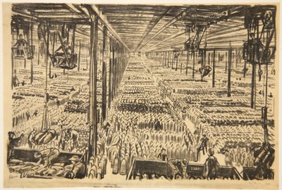 De hal van de miljoen schelpen, illustratie uit 