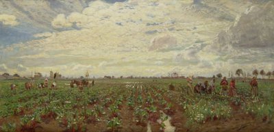 Landarbeiders, Nederland, 1880s door David Murray