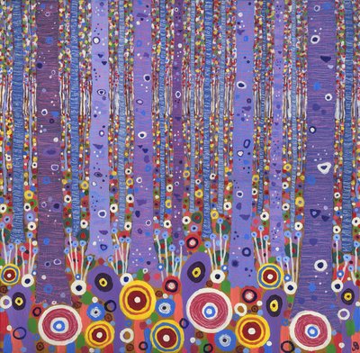 Purple Forest 1, 2012 door David Newton