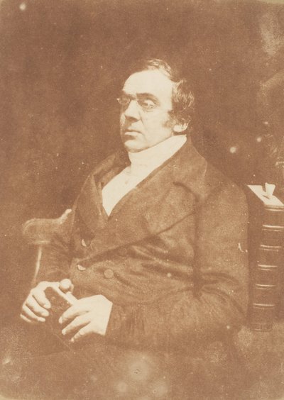 Frederic Monod Parijs, 1843-47. Makers: David Octavius Hill, Robert Adamson, Hill & Adamson door Hill and Adamson