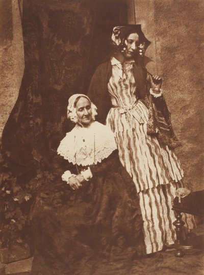 Mevrouw Anne Rigby en Lady Elizabeth Eastlake, 1843-47, gedrukt ca. 1916 door Hill and Adamson