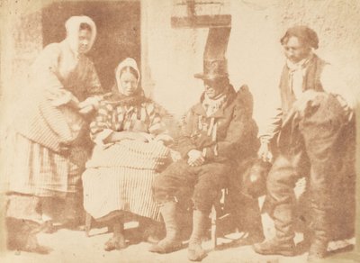 Newhaven-familie, 1843-47 door Hill and Adamson