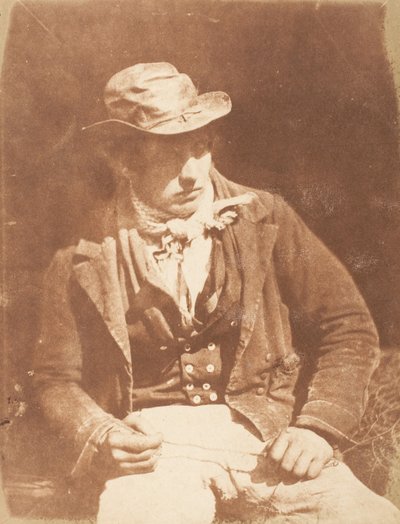 Newhaven Visser, 1843-1847 door Hill and Adamson