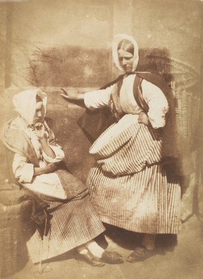 Newhaven Visvrouwen, 1843-47 door Hill and Adamson