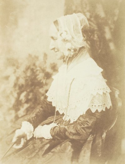 Portret van Mevrouw Rigby, 1844 door Hill and Adamson