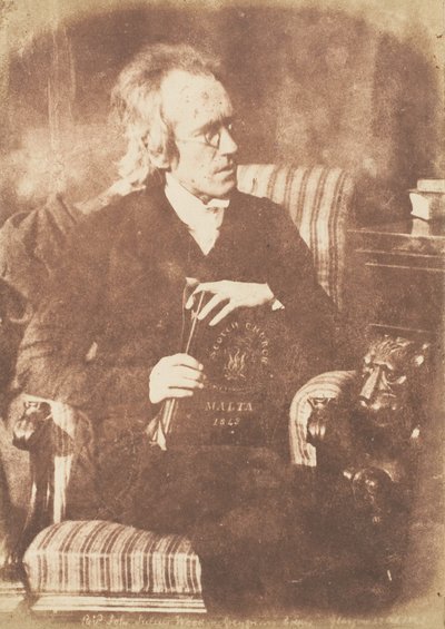 Rev. John Julius Wood, 1843-47 door Hill and Adamson