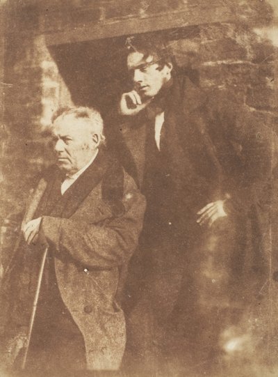 Rev. Miller en Zijn Zoon Rev. Samuel Miller door Hill and Adamson