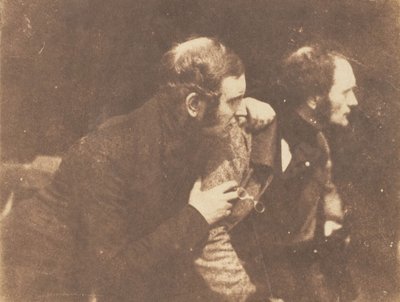 Thomas Duncan en zijn broer, 1843-47. Makers: David Octavius Hill, Robert Adamson, Hill & Adamson door Hill and Adamson