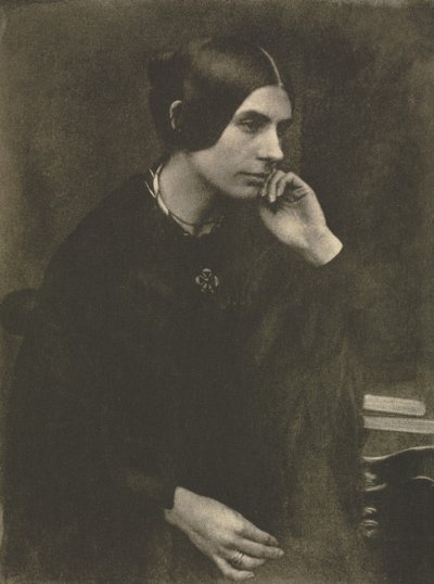 Dame in Zwart door David Octavius Hill