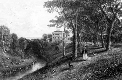 Coilsfield, gegraveerd door J. Giles, illustratie uit 