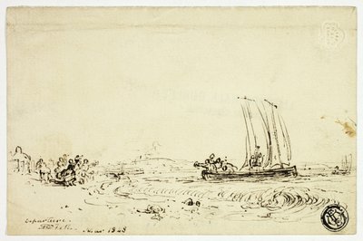 Vertrek door David Octavius Hill