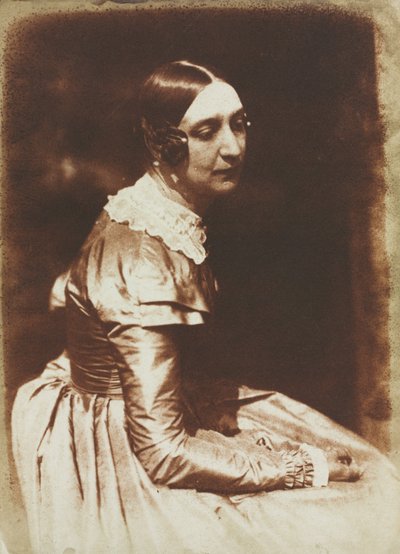 Elizabeth Rigby, later Lady Eastlake 1809-1893, ca. 1844-1845 door David Octavius Hill