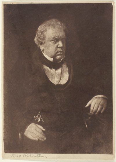 Lord Robertson door David Octavius Hill