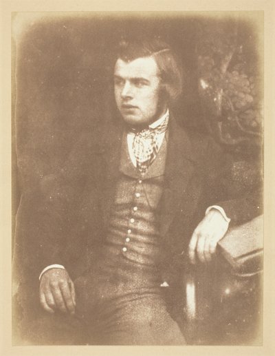 Mr. Brodie, RSA, 25 augustus 1845, beeldhouwer, woonde in Cornwell St. door David Octavius Hill