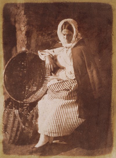 Mevrouw Hall, Newhaven, 1843-47 door David Octavius Hill
