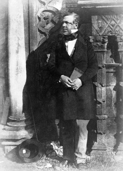 Portret van David Roberts, R.A., gepubliceerd 1844 door David Octavius Hill
