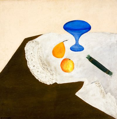 Stilleven met blauwe vaas, 1919 door David Petrovich Sterenberg