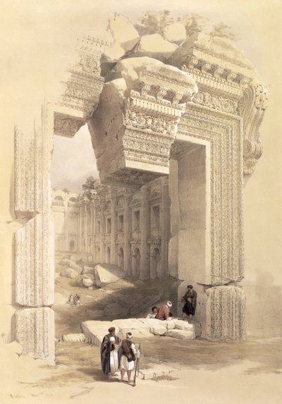 Baalbec, 7 mei 1839, plaat 81 uit Volume II van 