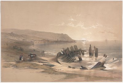 Caiaphas Kijkend naar de Berg Karmel, 1839 door David Roberts
