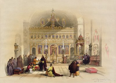 Kapel van het klooster van St. Saba, 5 april 1839, uit Volume II 