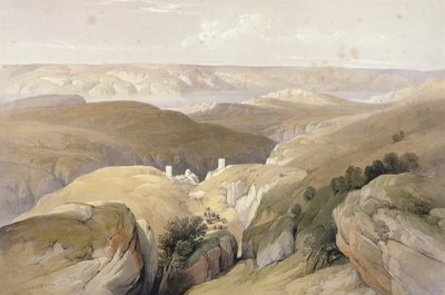 Klooster van St. Saba, april 1839, uit Volume II van 