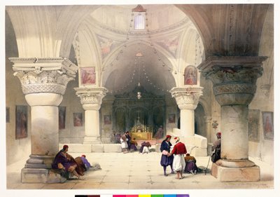 Crypte van het Heilig Graf, Jeruzalem, plaat 20 uit Volume I van 