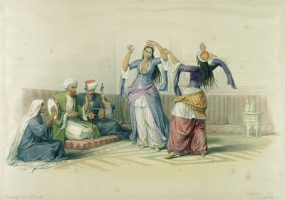 Dansende meisjes in Caïro, uit 