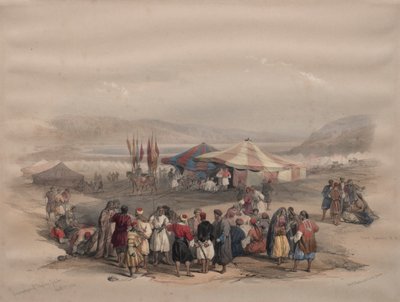 Kamp van Pelgrims, Jericho door David Roberts