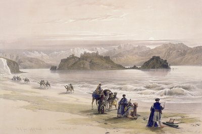 Isle of Graie, Golf van Akabah, Arabia Petraea, 27 februari 1839, plaat 108 uit Volume III van 