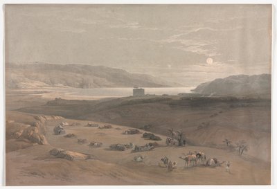Jericho, 1839 door David Roberts