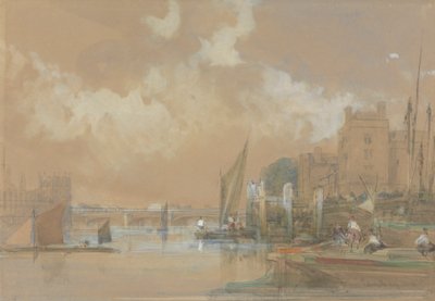 Lambeth door David Roberts